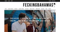 Desktop Screenshot of feckingbahamas.com